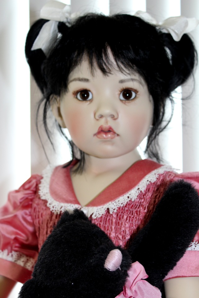 Пасхальная встреча в магазине кукол Хильдегард Гюнзел. Новая коллекция из резин 2017. Азиаточка Tian Yu (фото 6)