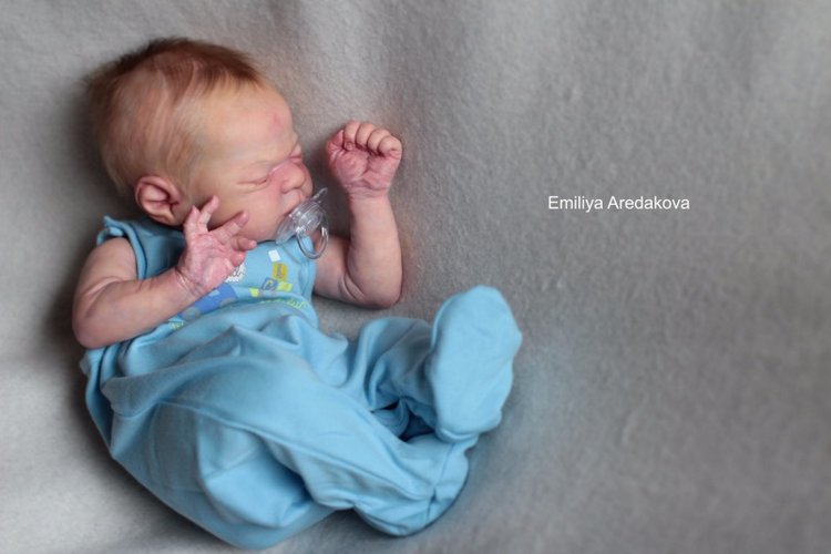 Мой реалистичный малыш реборн из молда Knox. Кукла Эмилии Аредаковой