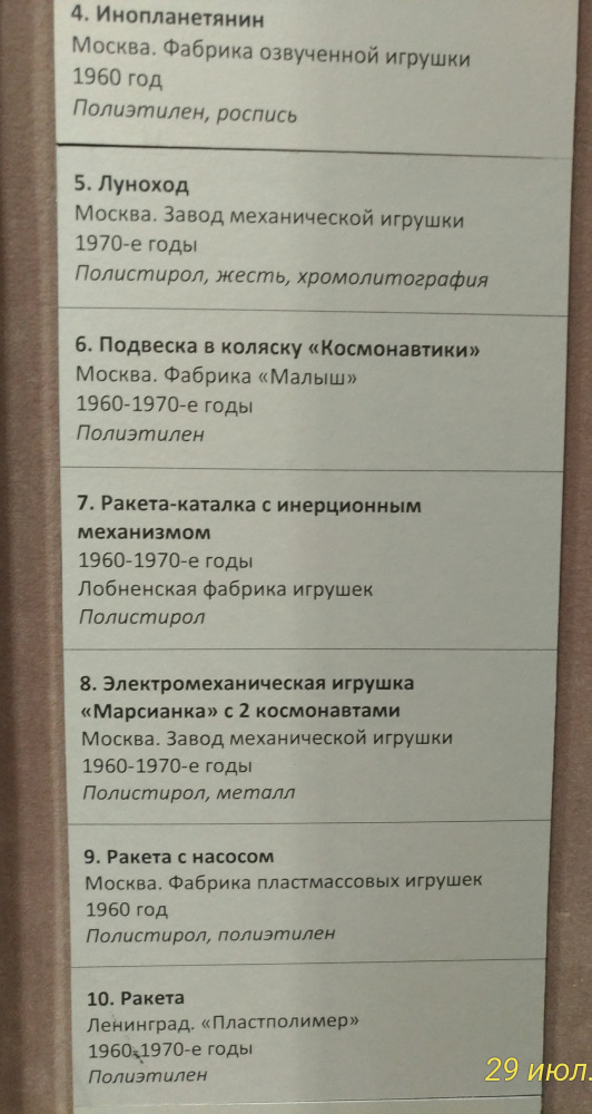 Выставка «Все лучшее – детям. Игрушки 1950–1980 годов из коллекции Сергея Романова». Часть 2