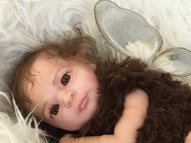 Лесной Эльфёныш,кукла-реборн Элины Кудрявцевой (фото 4)