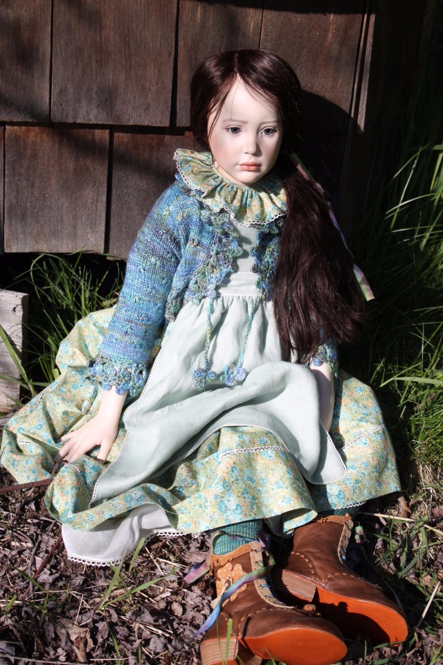 Процесс создания фарфоровых кукол - Джинн Гросс (Jeanne Gross). Часть Часть седьмая - Дети Цветов