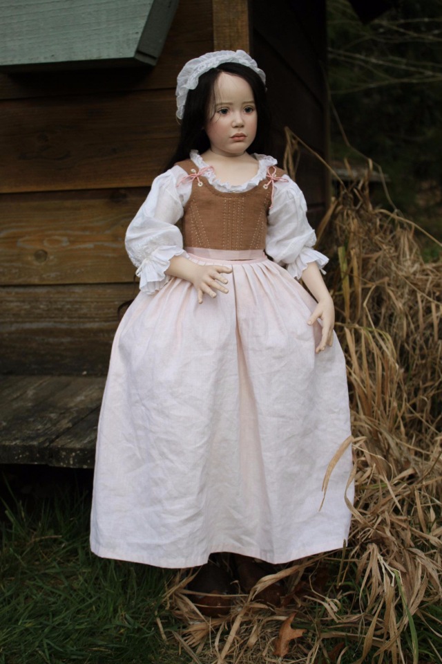 Процесс создания фарфоровых кукол - Джинн Гросс (Jeanne Gross). Часть пятая: Машина времени