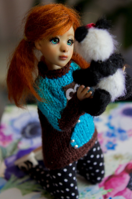 Моя "жемчужинка" Женька. Авторская шарнирная кукла Pearl Ирины Поздняковой P.I.A.Dolls