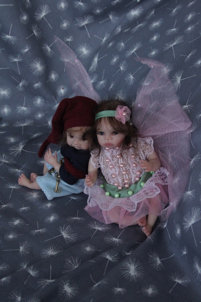 Эльфёныши, кукла-реборн Элины Кудрявцевой