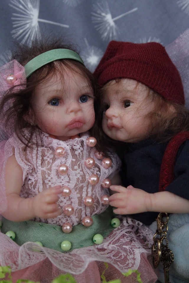 Эльфёныши, кукла-реборн Элины Кудрявцевой