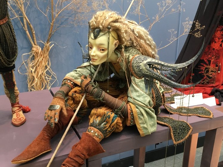 Выставка кукол в Гостином дворе - декабрь 2017 - мой взгляд - часть 2