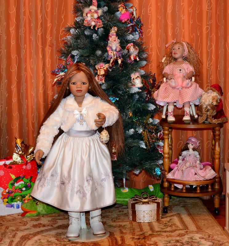 Наша новогодняя елка! Кукольная коллекция