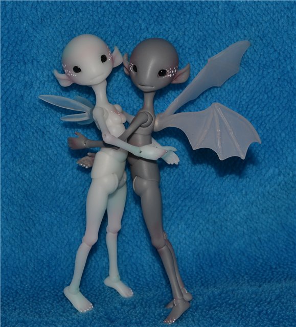 Сказочные BJD куклы-феи от Dreamhighstudio