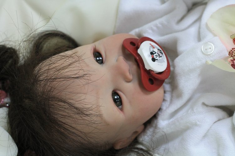 Рождение в день Святого Валентина. Кукла реборн Любовь (фото 4)