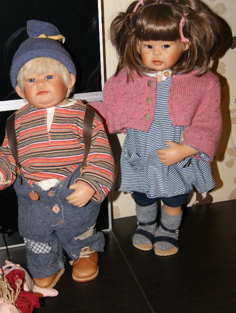 Толстячки - щекастики Dorle и Eder от Susi Eimer