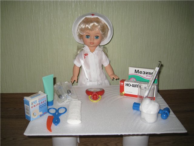 Медсестричка Даша! Кукла Весна