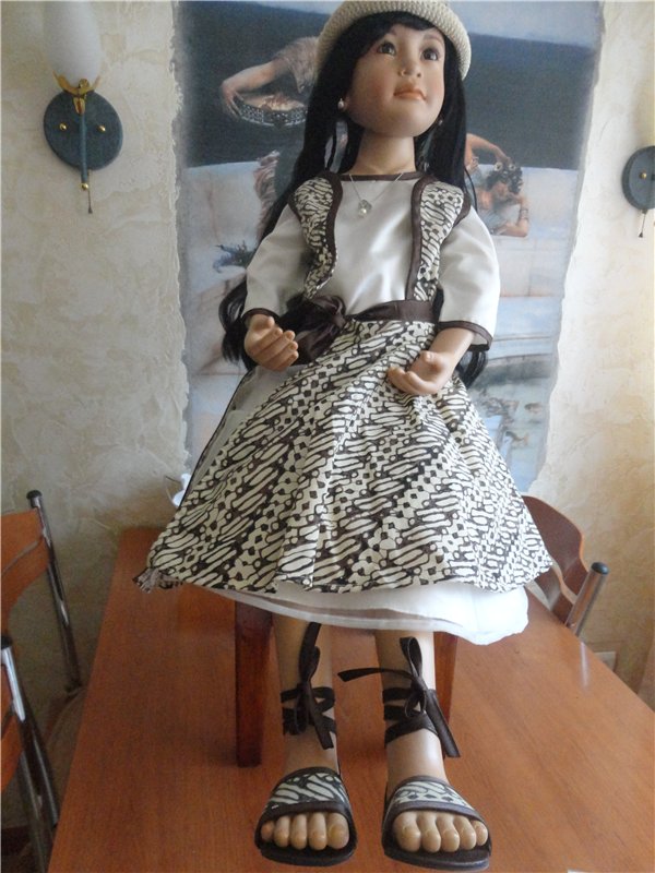Хочу вам представить моих коллекционных кукол, которые живут в моем доме