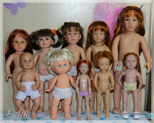 Моя лепта в сравнении кукол (фото 3)