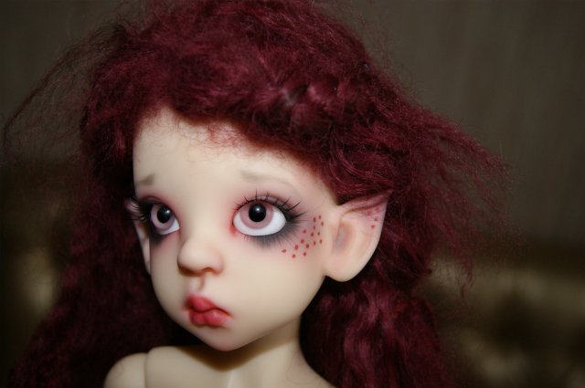 Fair elf Layla - Нежная лиловая эльфиня (фото 3)