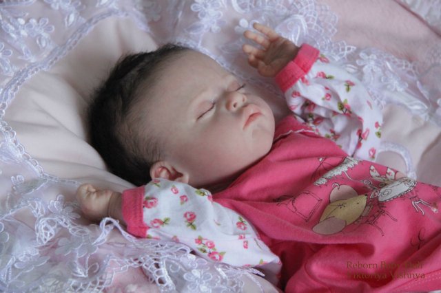 Моя лапушка Коко... Куколка реборн Виктории Вишни