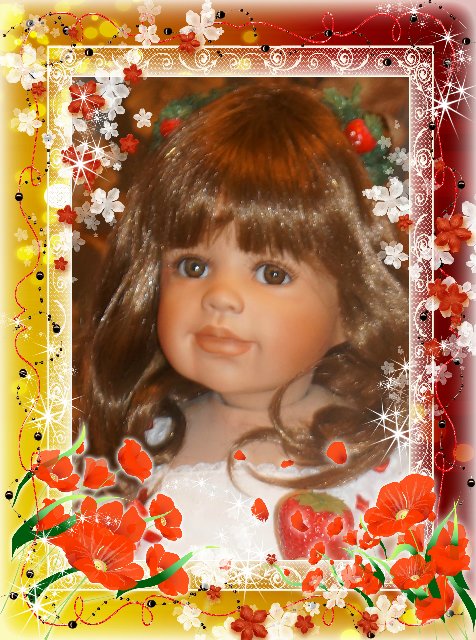 Уникальная Клубничка - шедевр от Моники Левениг