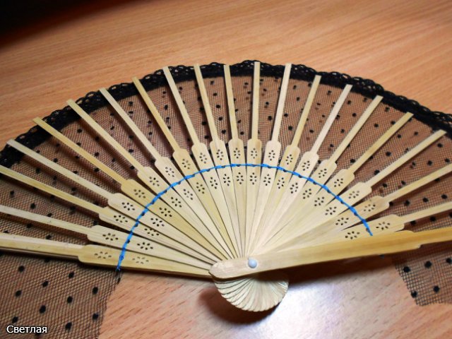 Реставрация Будуарной антикварной куклы. Часть третья. Финал. Бонус: МК шляпка и веер