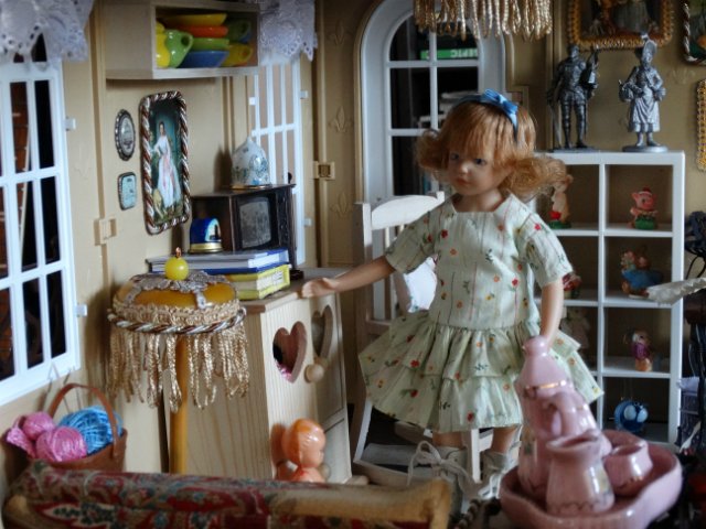 Малышка Патси в обновлённом домике