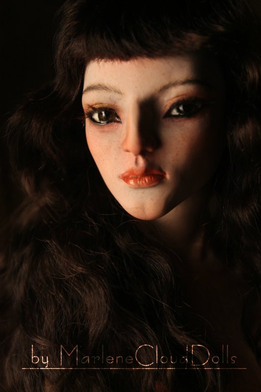 Новая девушка, авторская кукла Гая