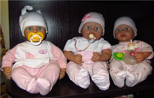 Мамочки играются,ведь вернуться в детство никогда не поздно. Игровые малыши Baby Annabell, Chu-Chu, Baby Born от Zapf