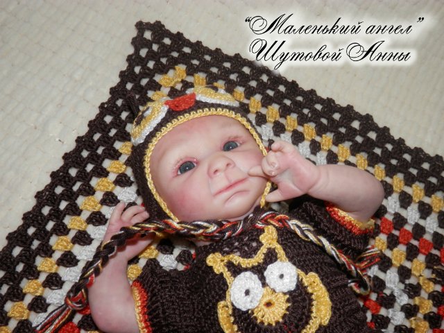 Малышок Филиппок. Кукла реборн Шутовой Анны (фото 3)