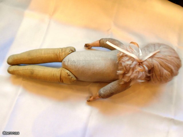 Реставрация самых ранних антикварных кукол Effanbee, 1912 год. + БОНУС, поработаем с кракелюром (фото 3)