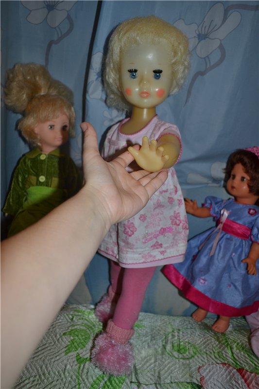 Найденыш куколка Нина — Советские винтажные куклы (СССР): Ленигрушка (фото 9)