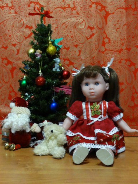 Ёлка в моём детском саду — Одежда и обувь для кукол своими руками: фото