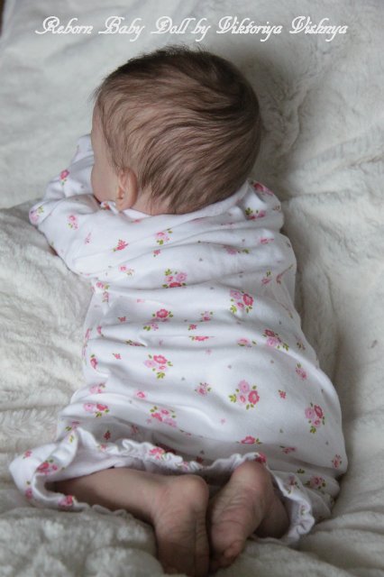 Моя малышка из нового молда Matis от Gudrun Legler. Куколка реборн Виктории Вишни