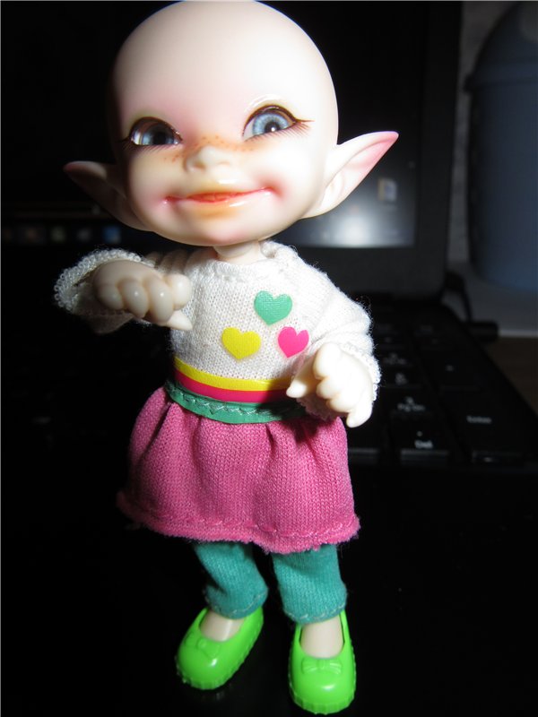 Первый БЖД-крошка - реалпуки Сосошка