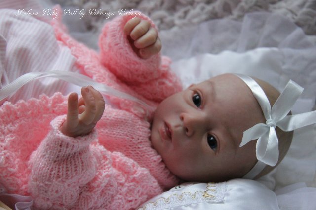 Аделиночка... Куколка реборн Виктории Вишни