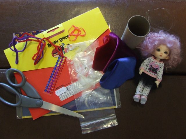 Шляпка для куклы за 15 минут. Мастер-класс | Бэйбики Шляпка для куклы за 15 минут. Мастер-класс