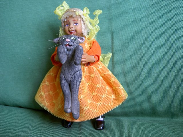 Лиза, авторская кукла — Лепка авторских кукол: полимерная глина