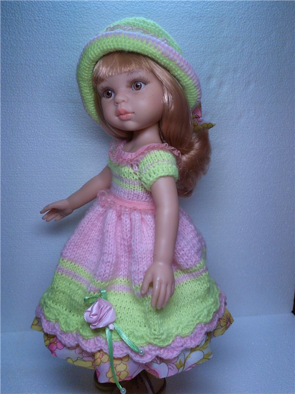 Игровые куклы Paola Reina, моя Дашенька и новое платье (фото 4)