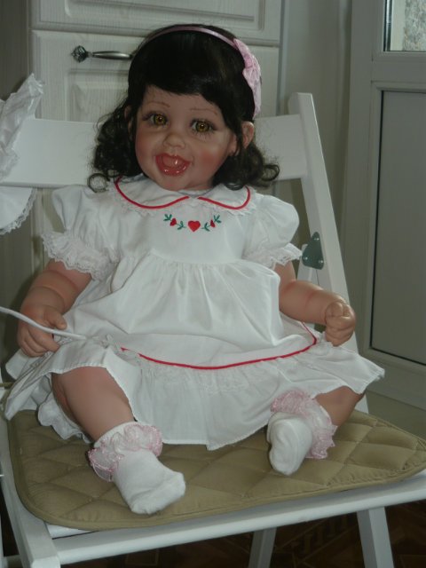 Хмурым пасмурным деньком — Куклы Fayzah Spanos (Файзах Спанос): винил и фарфор (фото 6)