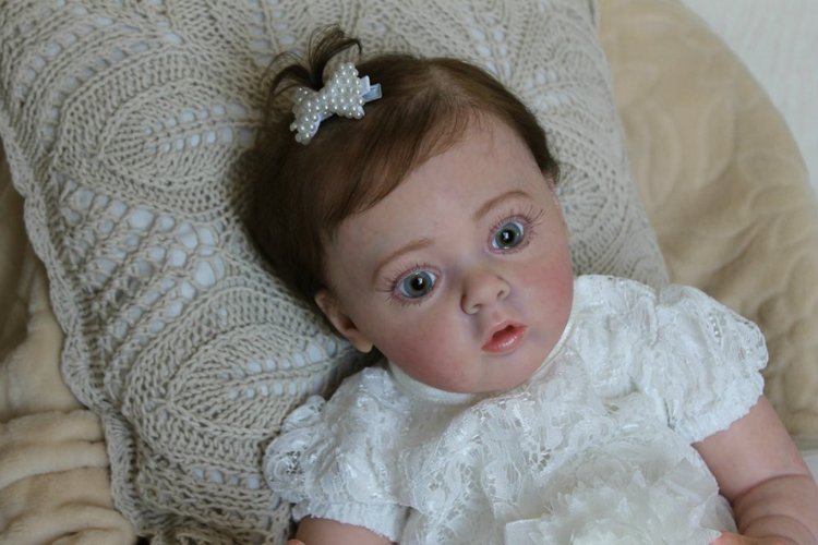 Маленькая Миланочка! Кукла реборн Шепелевой Людмилы