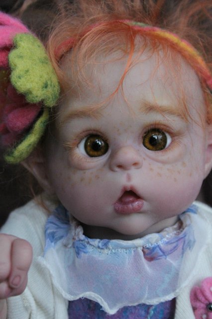 Офелька-Цветочек. Кукла реборн Элины Кудрявцевой