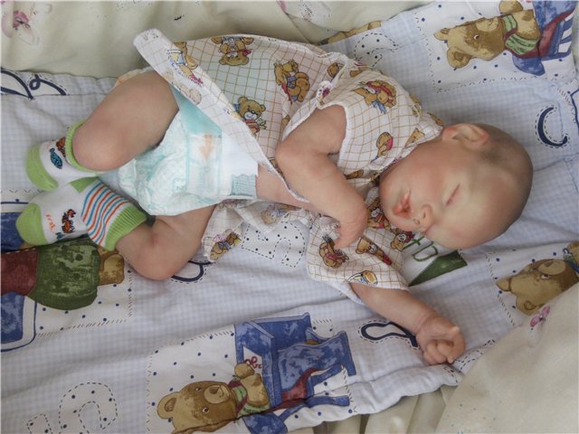 Куклы реборн Твин В и Жулиус (Твикс), дополнение (фото 2)