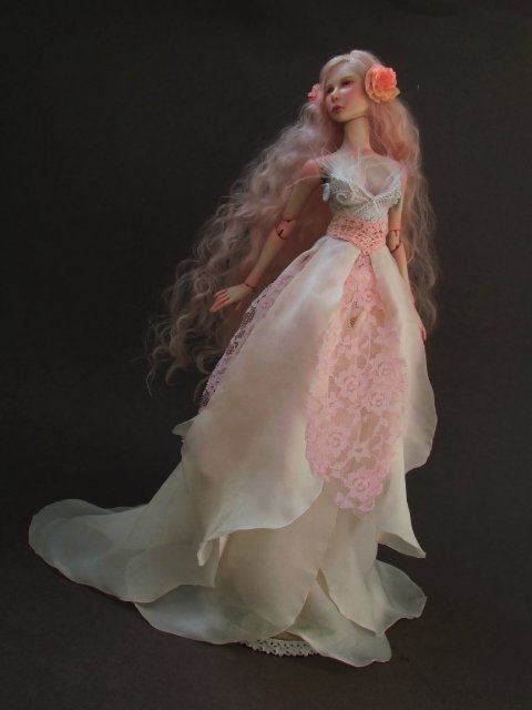 Шарнирная авторская кукла Аврора (фото 7)