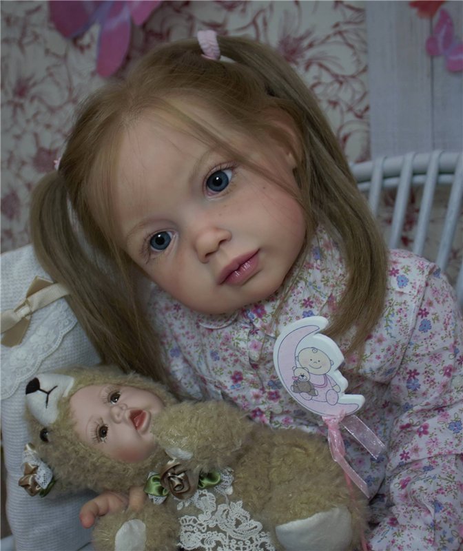 Ласковая Лиза. Кукла реборн Анастасии Гангало (фото 4)
