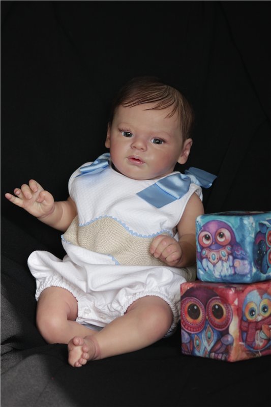 Коленька - кукла реборн Ковылиных Светланы и Эдуарда (фото 8)