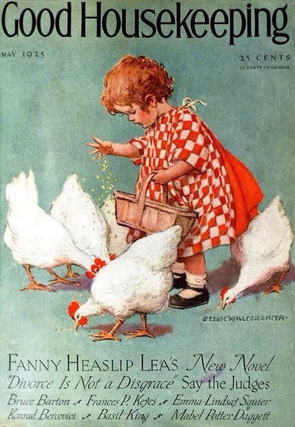 Удивительные иллюстрации Джесси Уилкокс Смит/Jessie Willcox Smith (1863-1935)