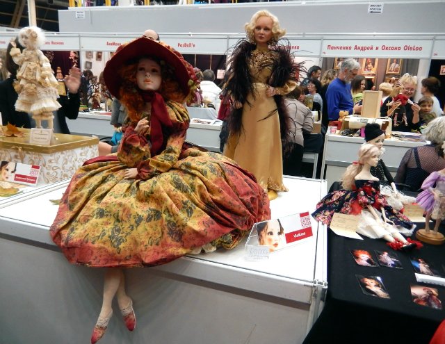 XI Международный Салон кукол на Тишинке в Москве 2015. То, что увидел мой фотоаппарат... Фотоотчет