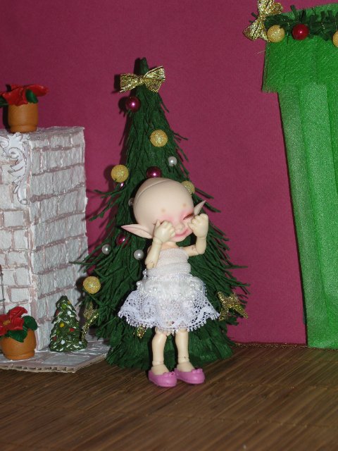 Занавесочная история. Кукольная миниатюра (фото 4)