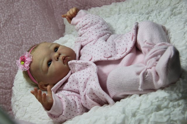 Пышка Пэрис. Куколка реборн Виктории Вишни