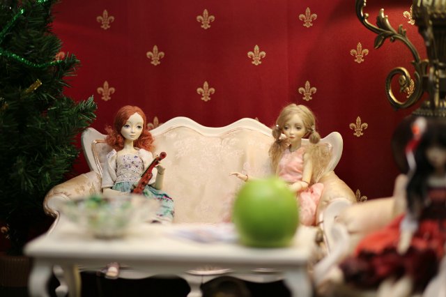 Великолепие выставки "Искусство Куклы" 11 декабря 2015 г