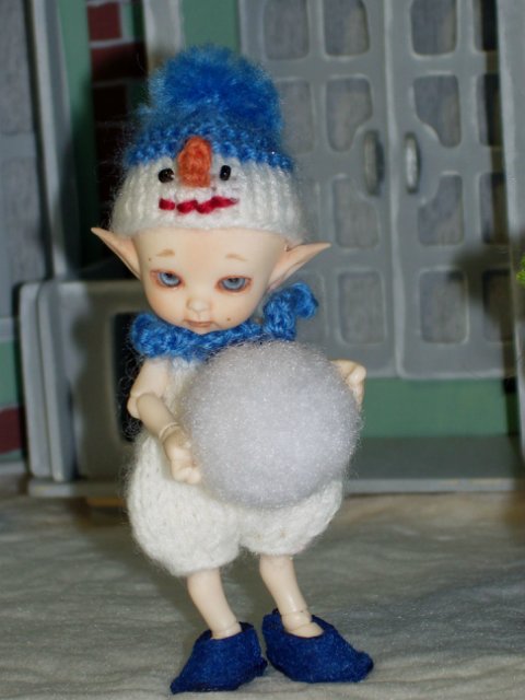 Зимние истории от Таниты. История 2 "Снеговик" (фото 5)