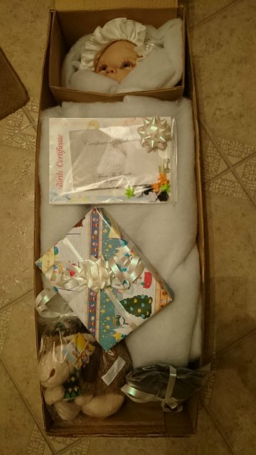 Мое солнышко - малышка Джастина из молда Бонни by Linda Murray