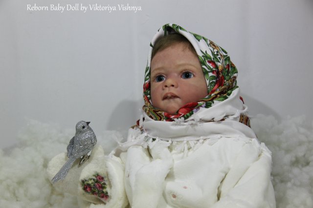 Настенька из сказки Морозко! Куколка реборн Виктории Вишни