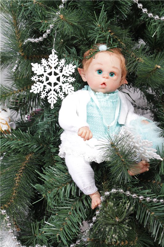 Эльф реборн Офелия — Куклы Реборн (Reborn): работы мастеров (фото 7)